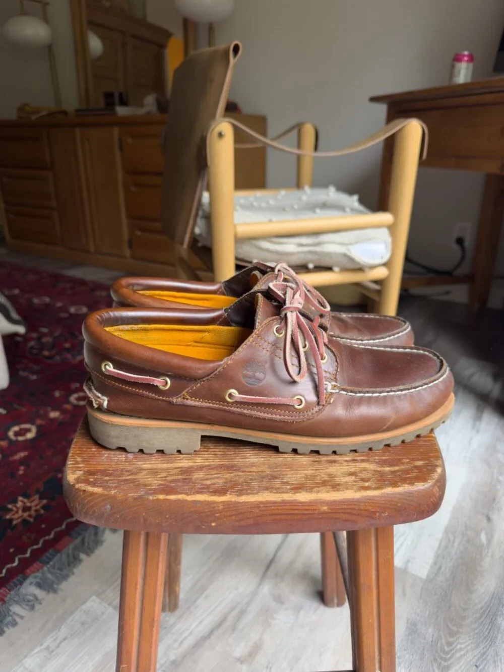 Timberland 3-Eyed Lug Boat shoes Mens 10.5